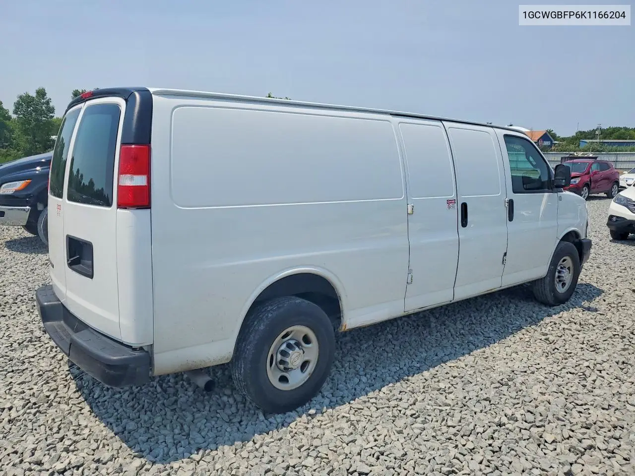 2019 Chevrolet Express G2500 VIN: 1GCWGBFP6K1166204 Lot: 60069776