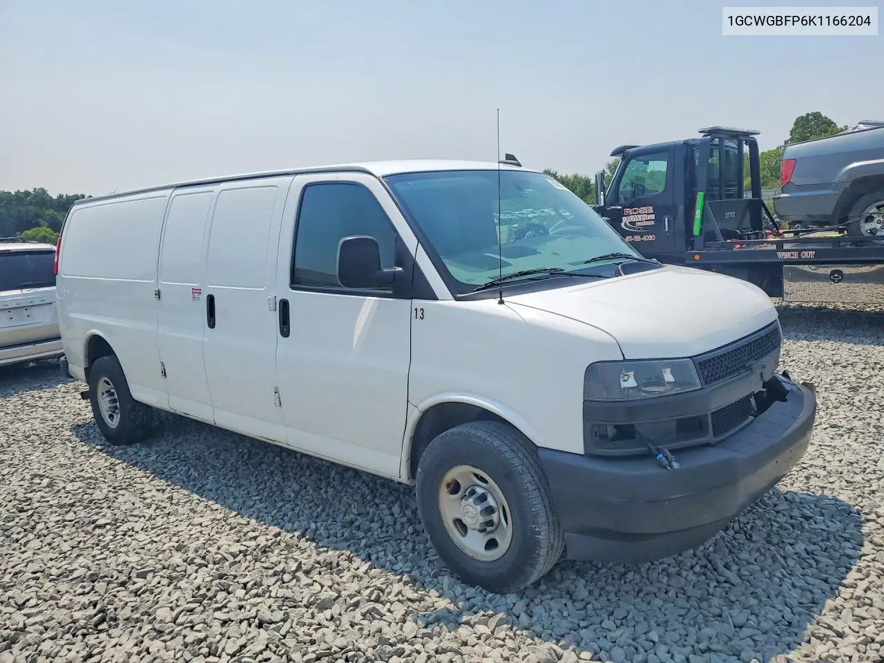 2019 Chevrolet Express G2500 VIN: 1GCWGBFP6K1166204 Lot: 60069776