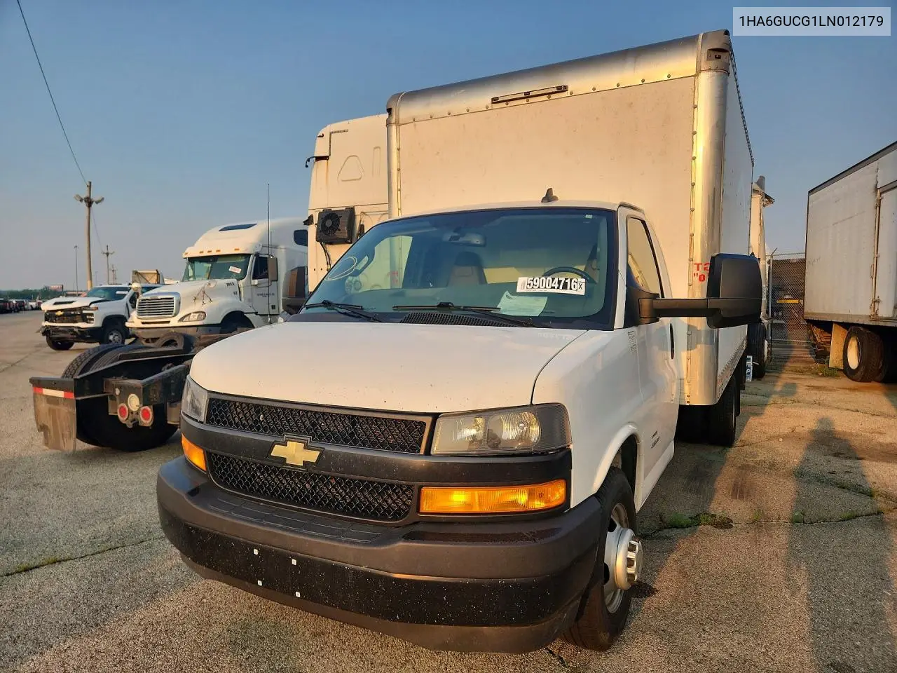 2020 Chevrolet Express Box Truck VIN: 1HA6GUCG1LN012179 Lot: 59004716