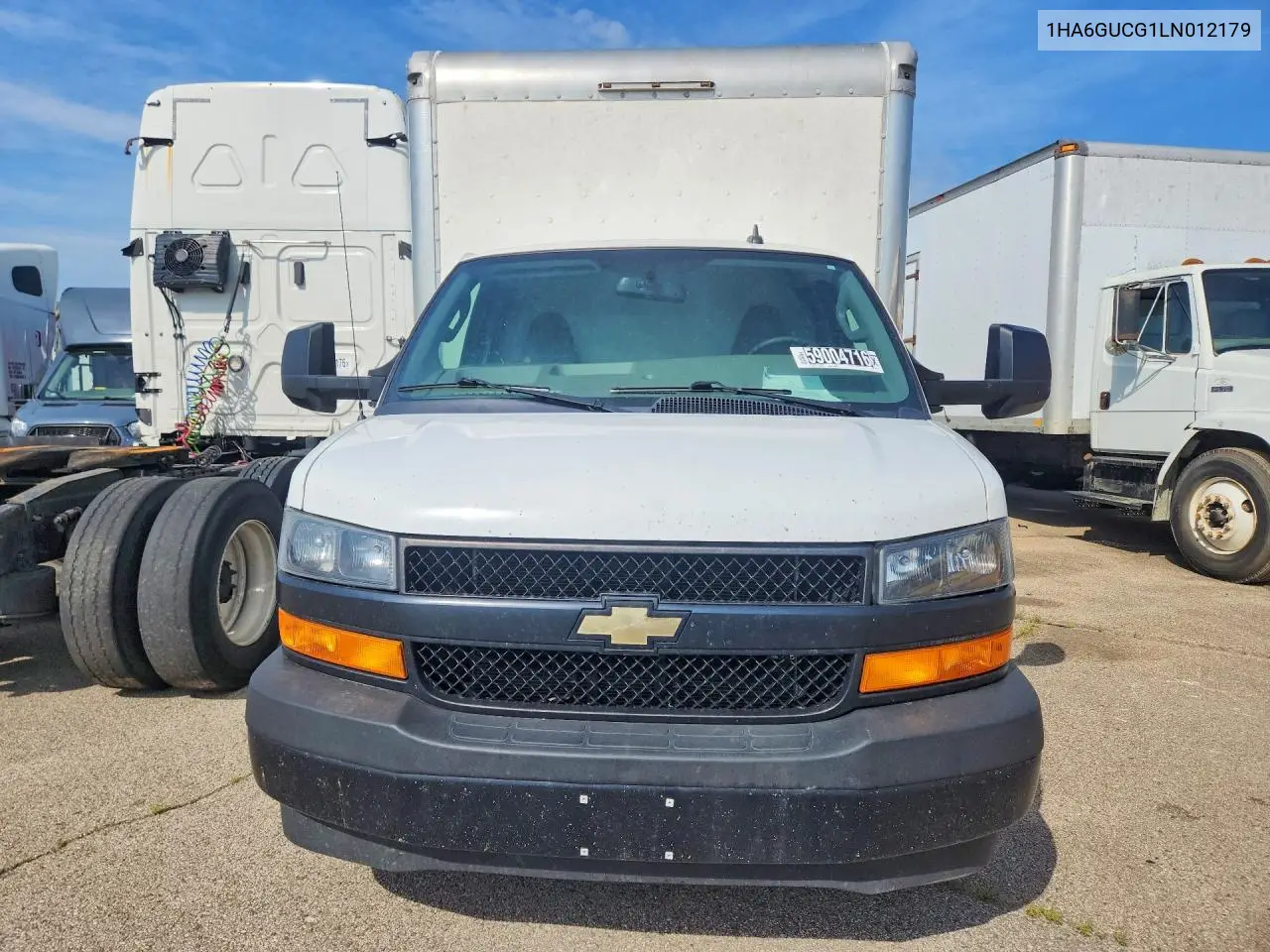 2020 Chevrolet Express Box Truck VIN: 1HA6GUCG1LN012179 Lot: 59004716