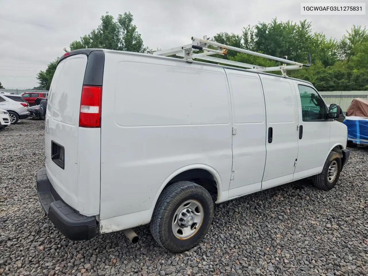 2020 Chevrolet Express G2500 VIN: 1GCWGAFG3L1275831 Lot: 59327706