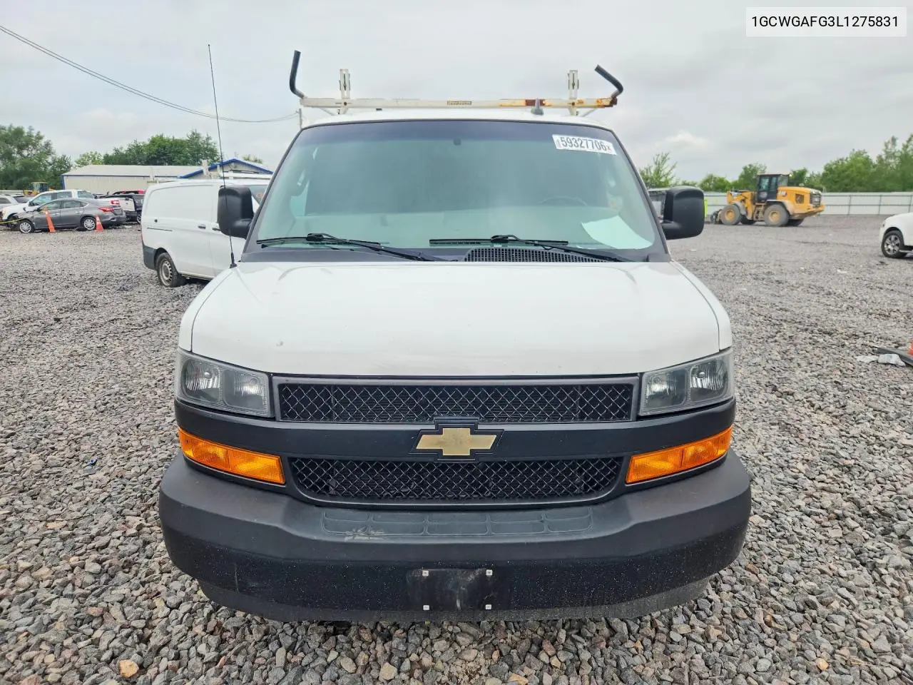 2020 Chevrolet Express G2500 VIN: 1GCWGAFG3L1275831 Lot: 59327706