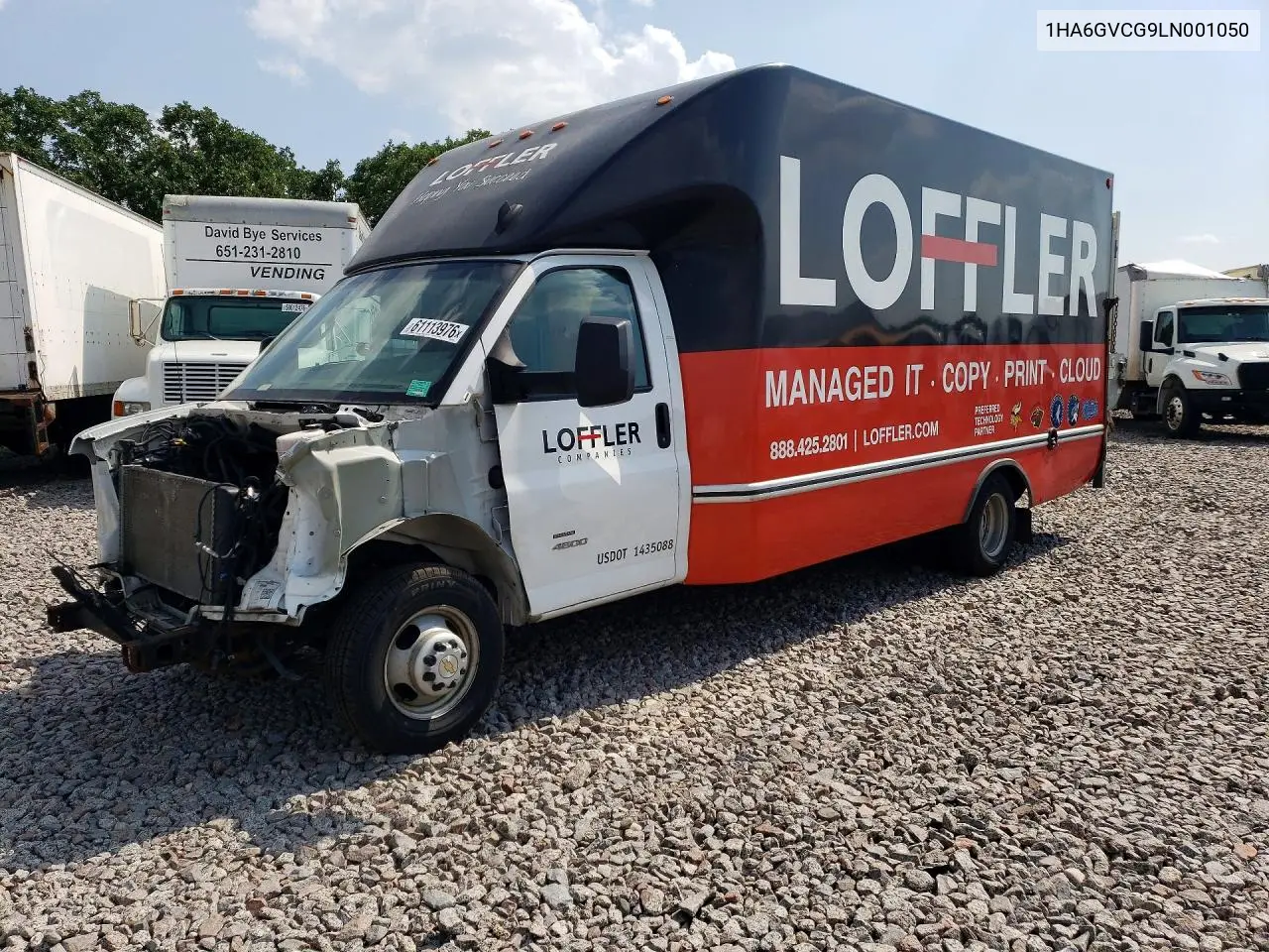 2020 Chevrolet Express G4500 VIN: 1HA6GVCG9LN001050 Lot: 61113976