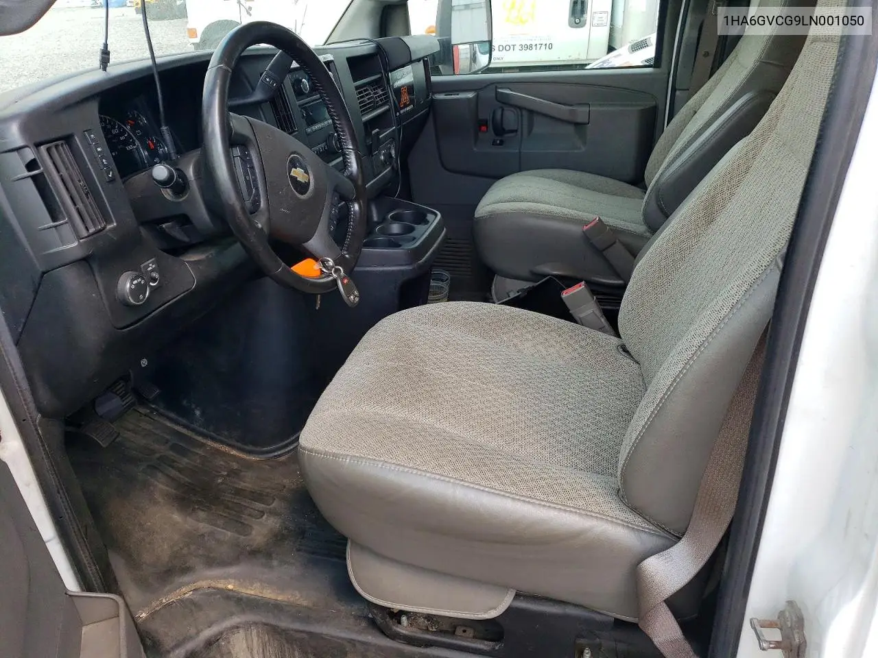 2020 Chevrolet Express G4500 VIN: 1HA6GVCG9LN001050 Lot: 61113976