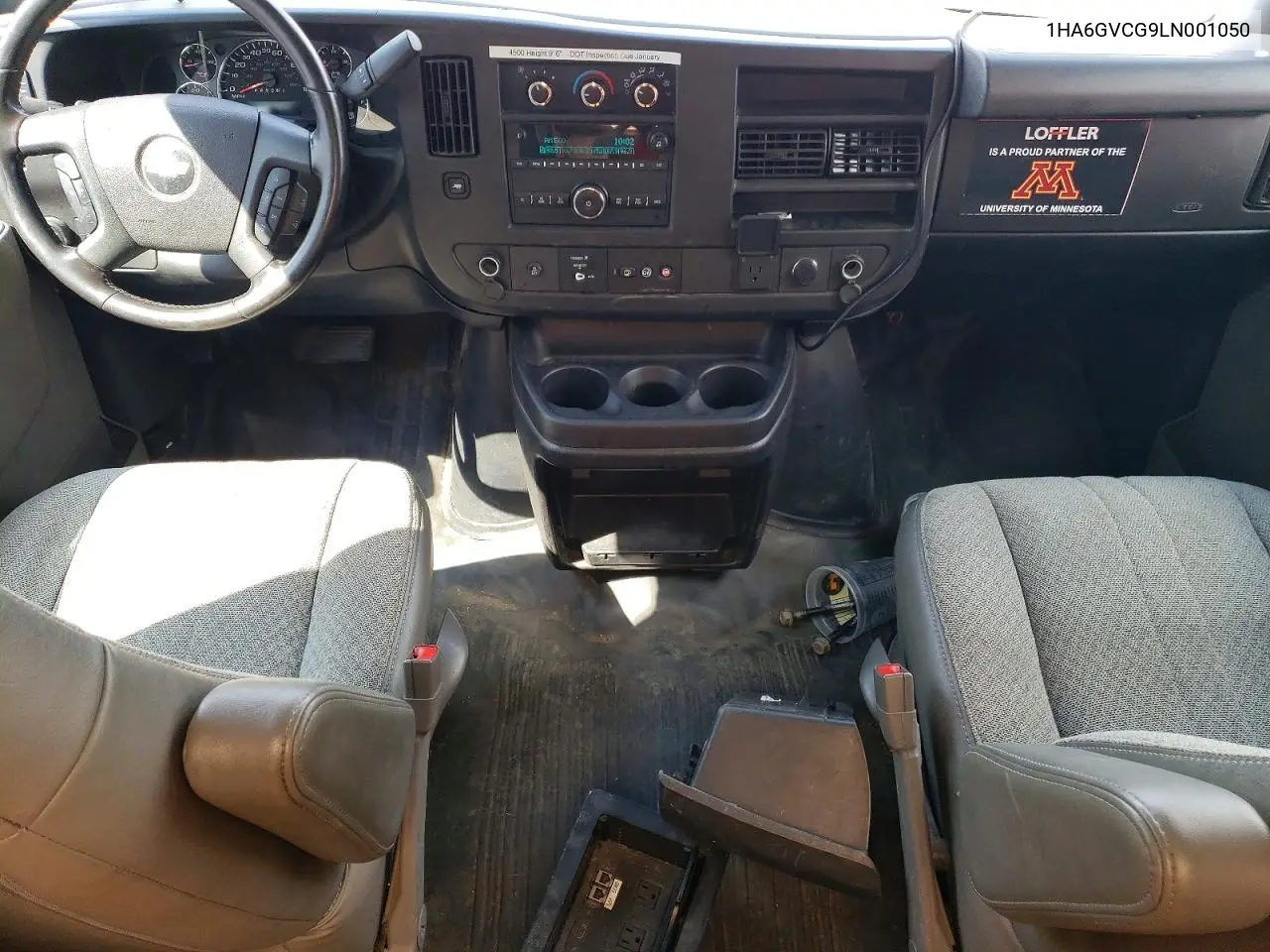 2020 Chevrolet Express G4500 VIN: 1HA6GVCG9LN001050 Lot: 61113976