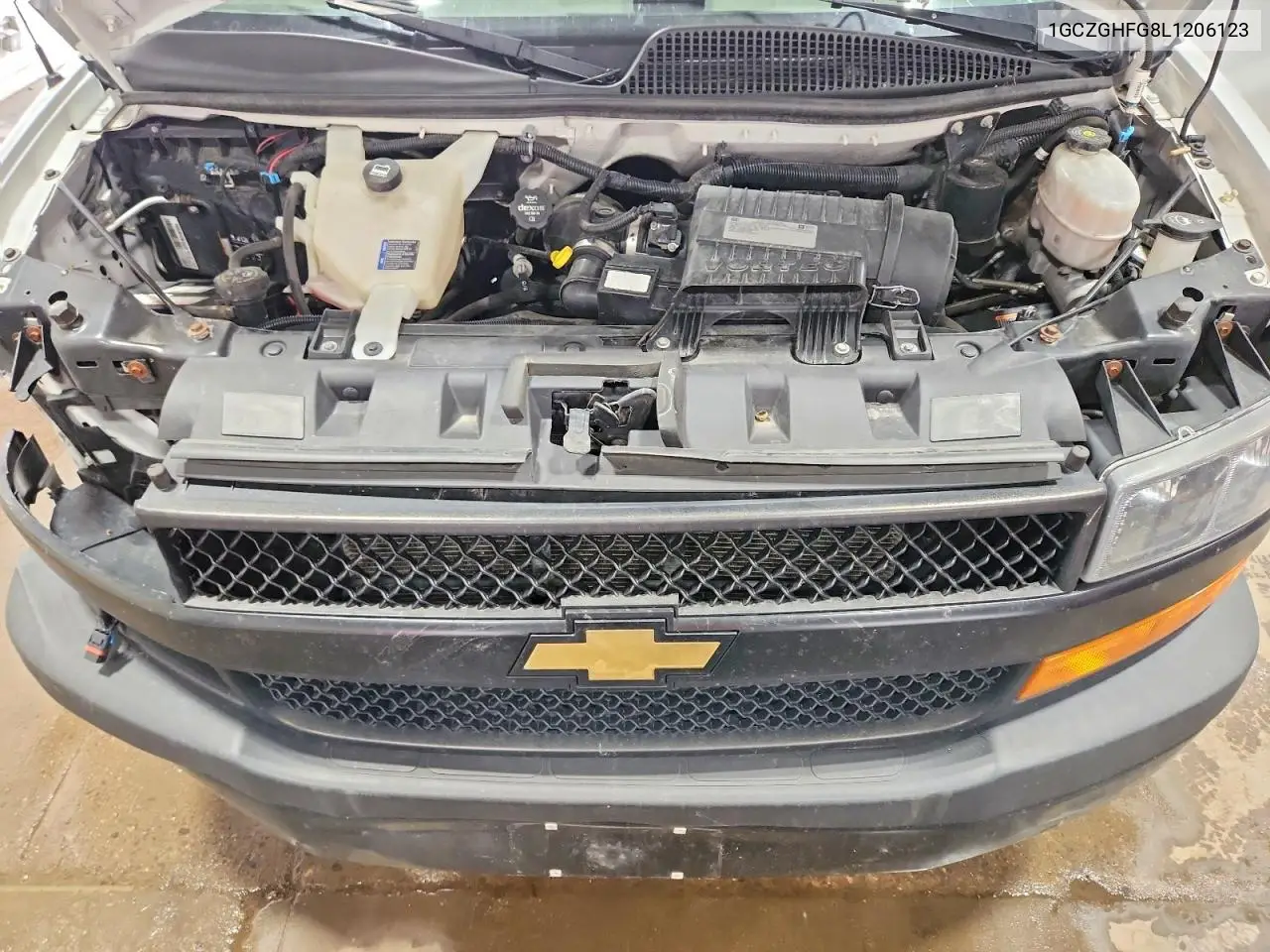 2020 Chevrolet Express Van VIN: 1GCZGHFG8L1206123 Lot: 61357596