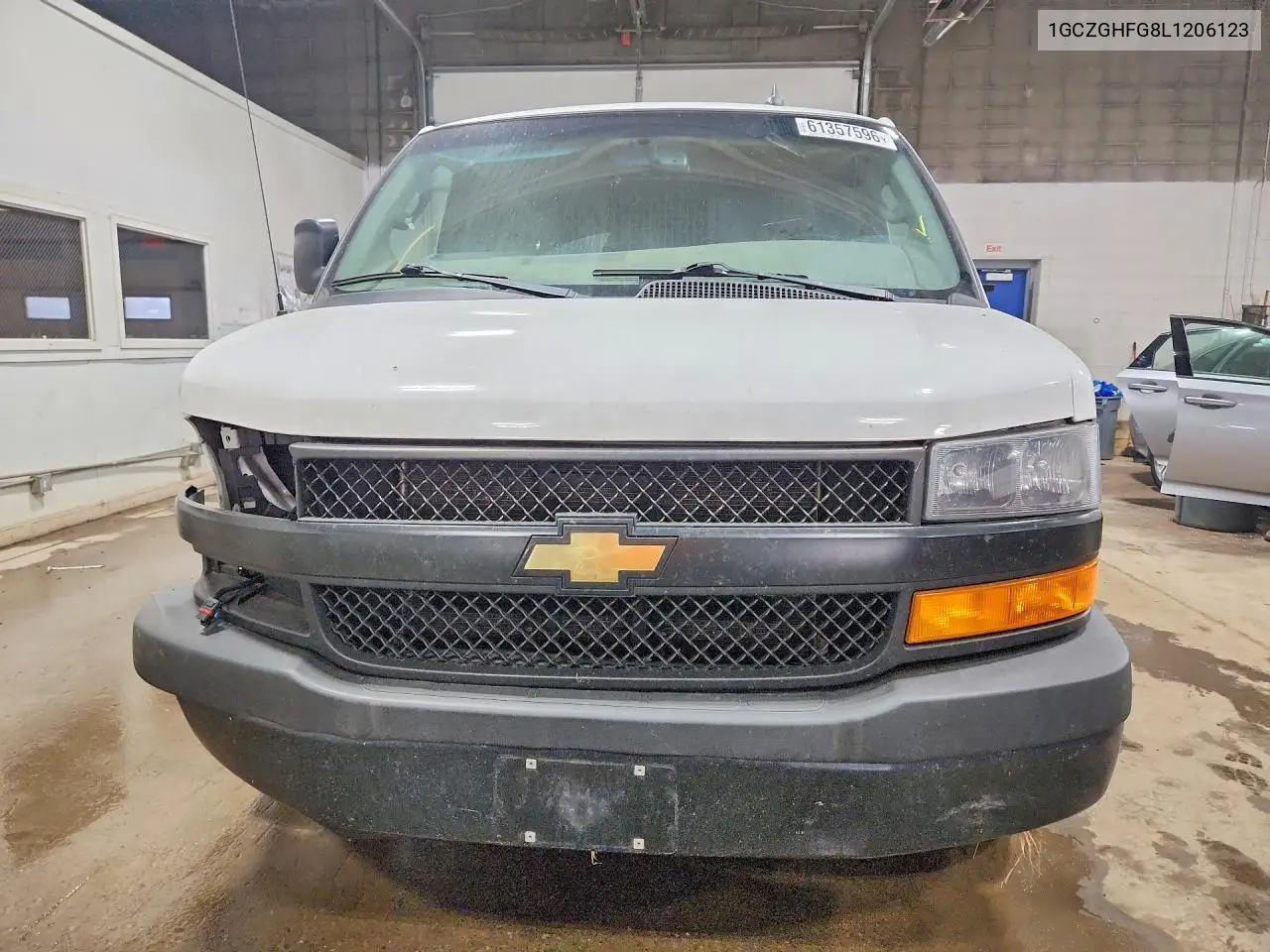 2020 Chevrolet Express Van VIN: 1GCZGHFG8L1206123 Lot: 61357596