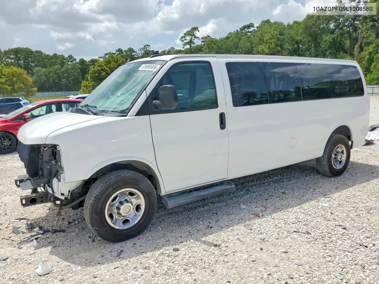 2020 Chevrolet Express G3500 Lt VIN: 1GAZGPFG9L1208580 Lot: 61690486