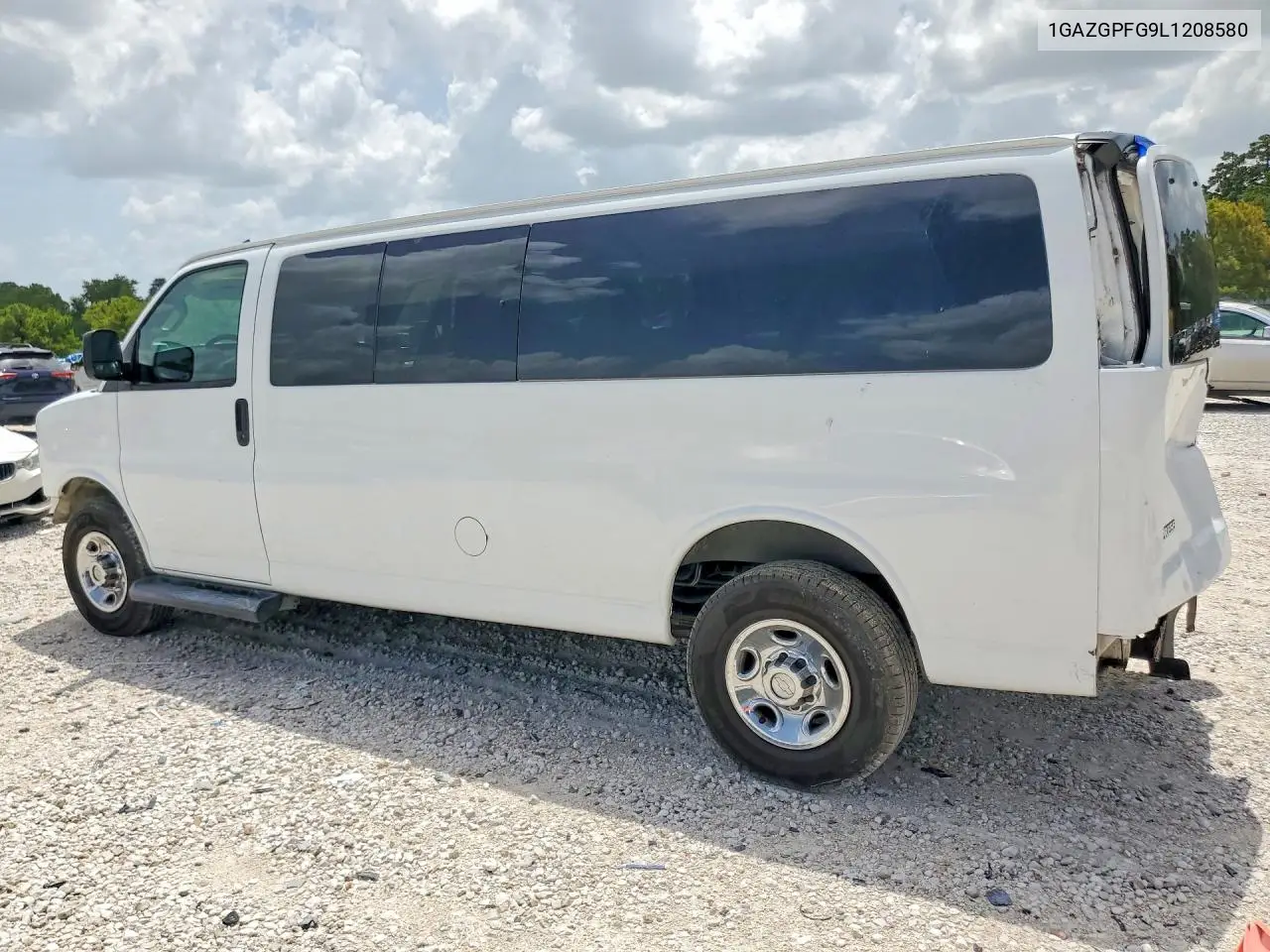 2020 Chevrolet Express G3500 Lt VIN: 1GAZGPFG9L1208580 Lot: 61690486