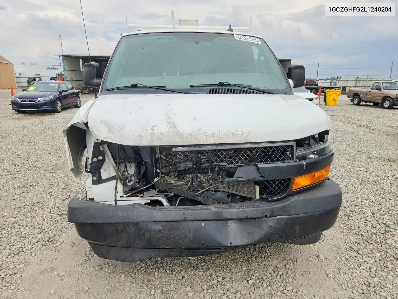2020 Chevrolet Express G3500 VIN: 1GCZGHFG2L1240204 Lot: 62332356