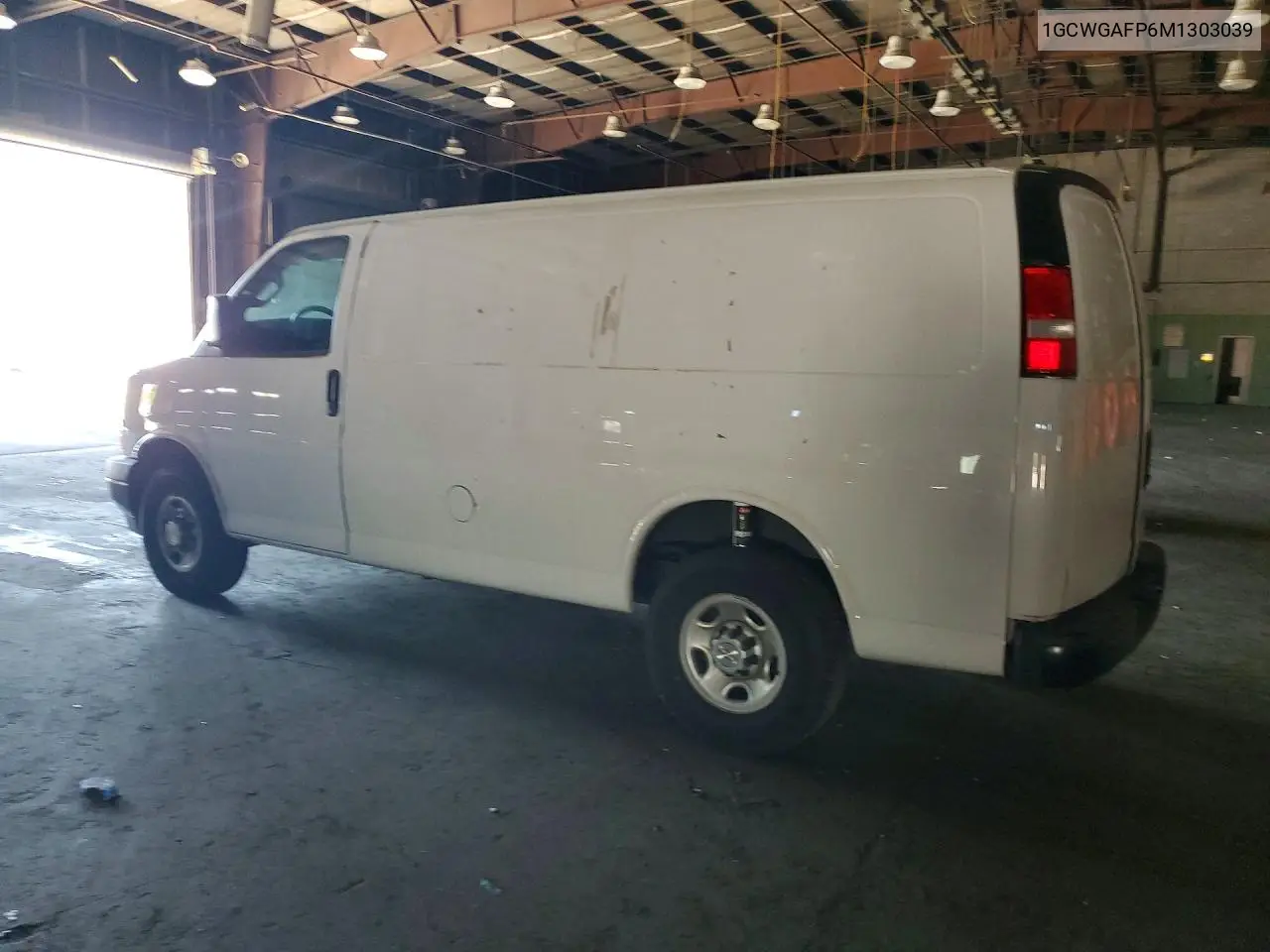 2021 Chevrolet Express G2500 VIN: 1GCWGAFP6M1303039 Lot: 47158806