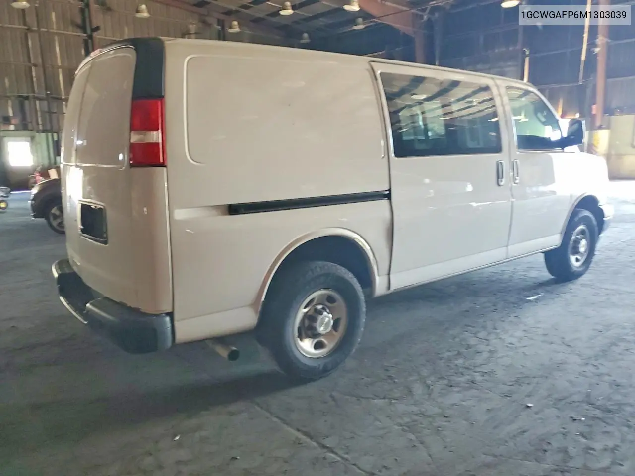 2021 Chevrolet Express G2500 VIN: 1GCWGAFP6M1303039 Lot: 47158806