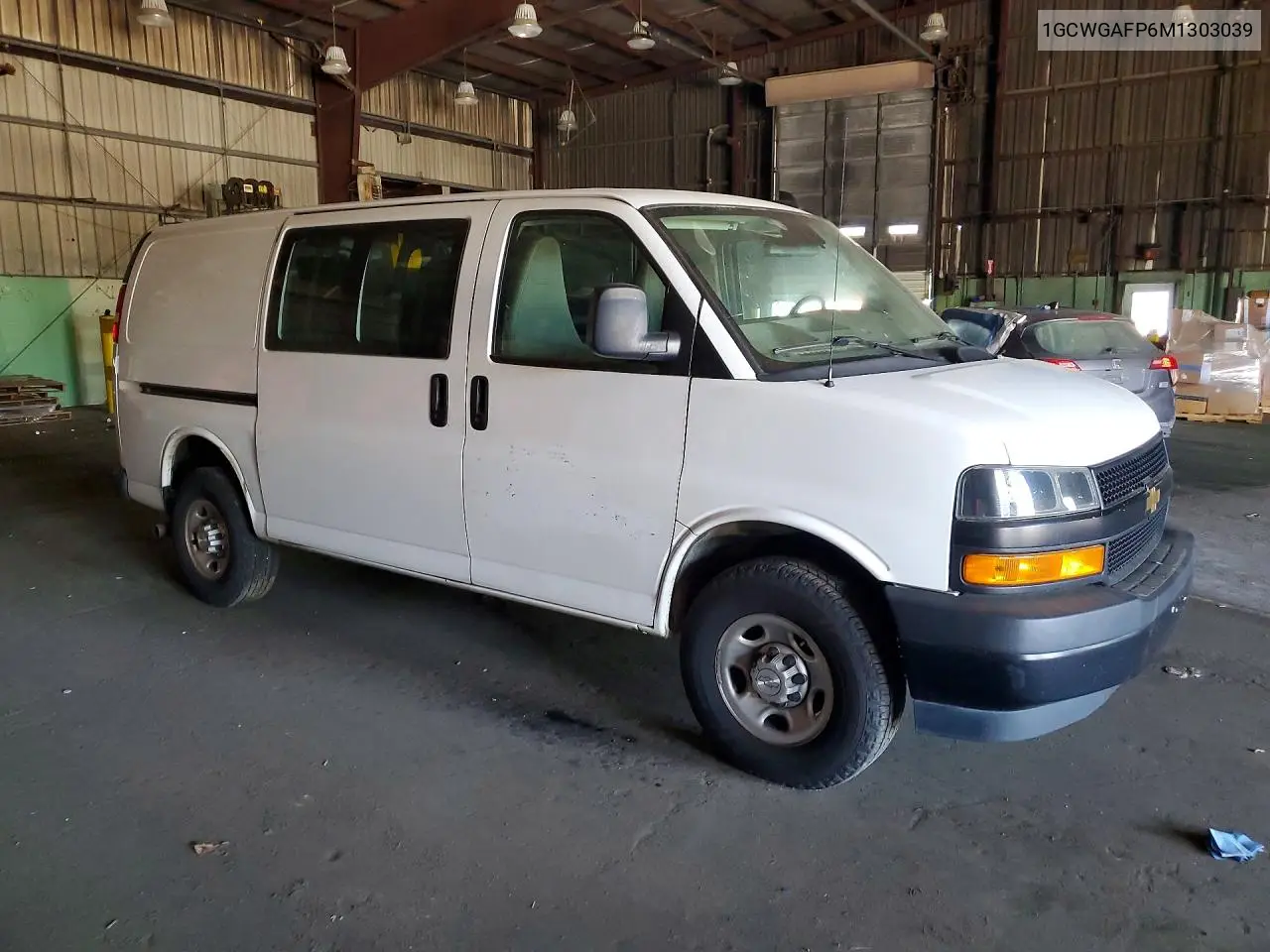 2021 Chevrolet Express G2500 VIN: 1GCWGAFP6M1303039 Lot: 47158806