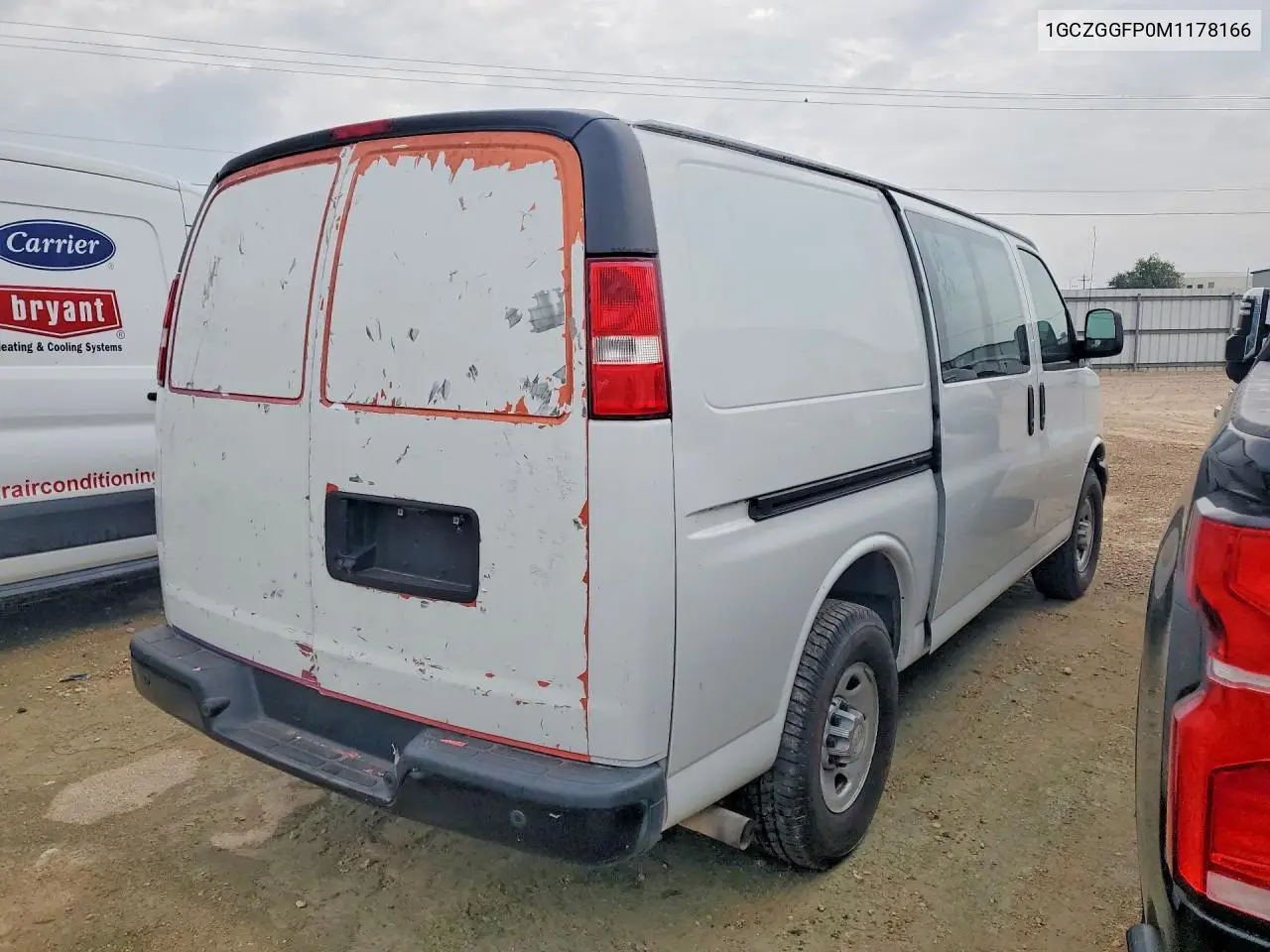 2021 Chevrolet Express G3500 VIN: 1GCZGGFP0M1178166 Lot: 54526846