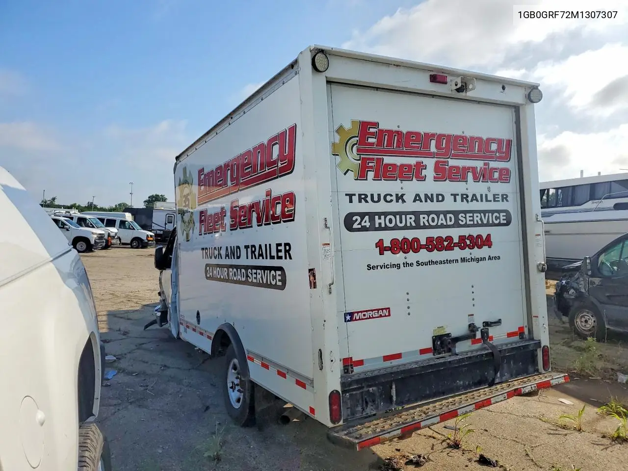 2021 Chevrolet Express G3500 VIN: 1GB0GRF72M1307307 Lot: 56226546