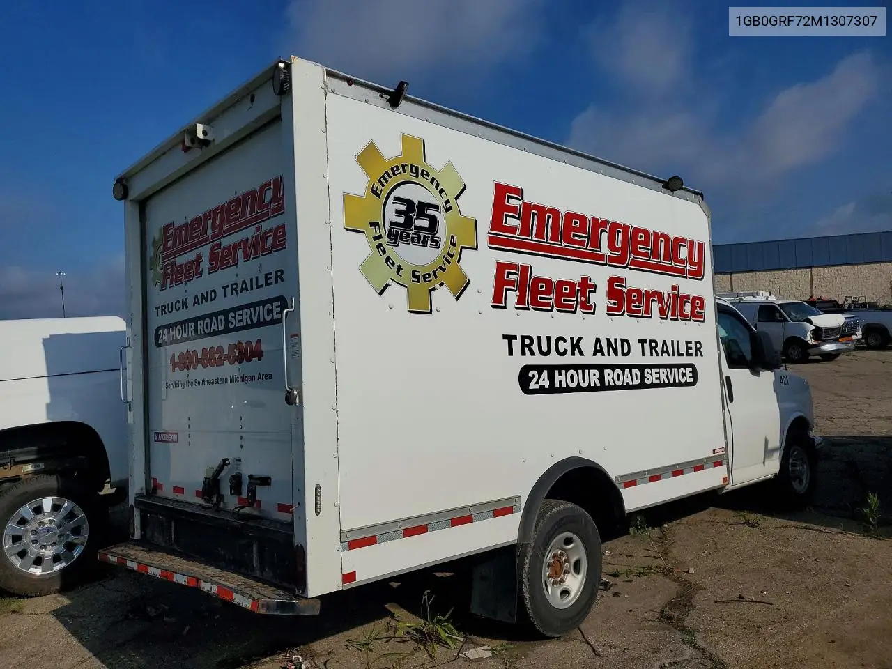 2021 Chevrolet Express G3500 VIN: 1GB0GRF72M1307307 Lot: 56226546