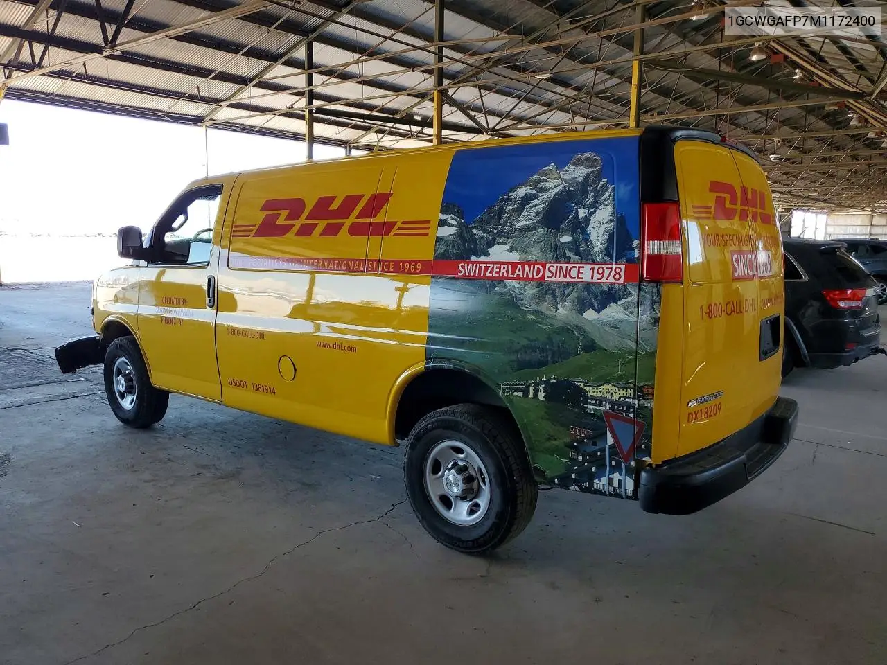 2021 Chevrolet Express G VIN: 1GCWGAFP7M1172400 Lot: 57437966