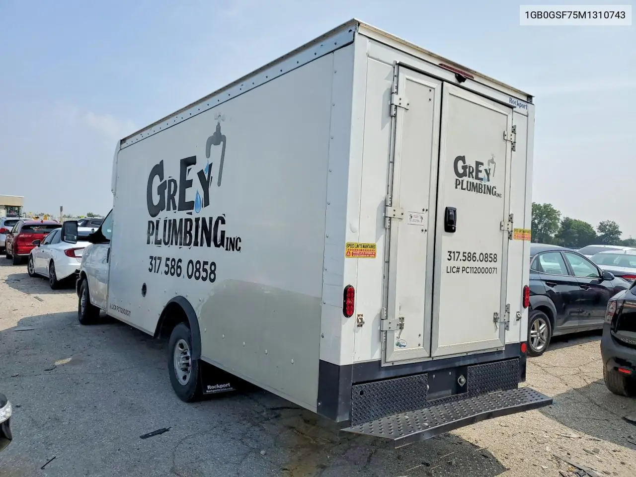 2021 Chevrolet Express G3500 VIN: 1GB0GSF75M1310743 Lot: 61188406