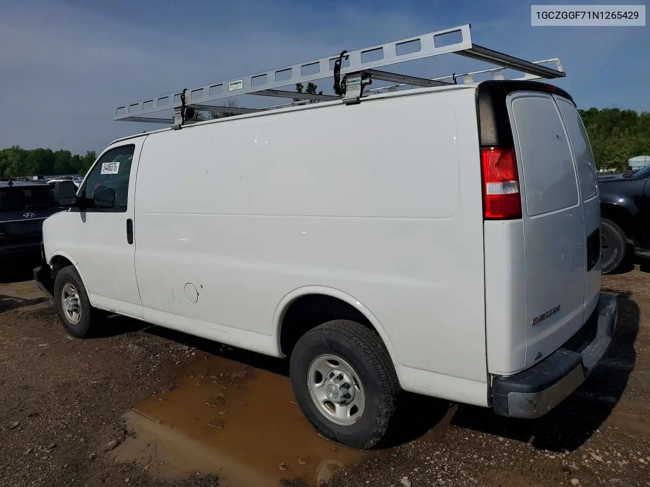 2022 Chevrolet Express G3500 VIN: 1GCZGGF71N1265429 Lot: 54486576