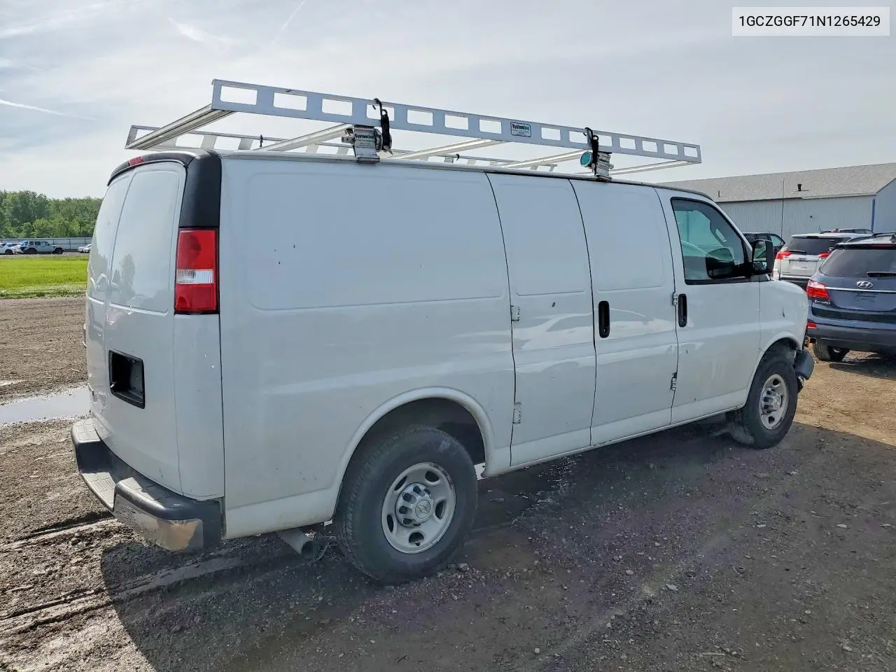 2022 Chevrolet Express G3500 VIN: 1GCZGGF71N1265429 Lot: 54486576