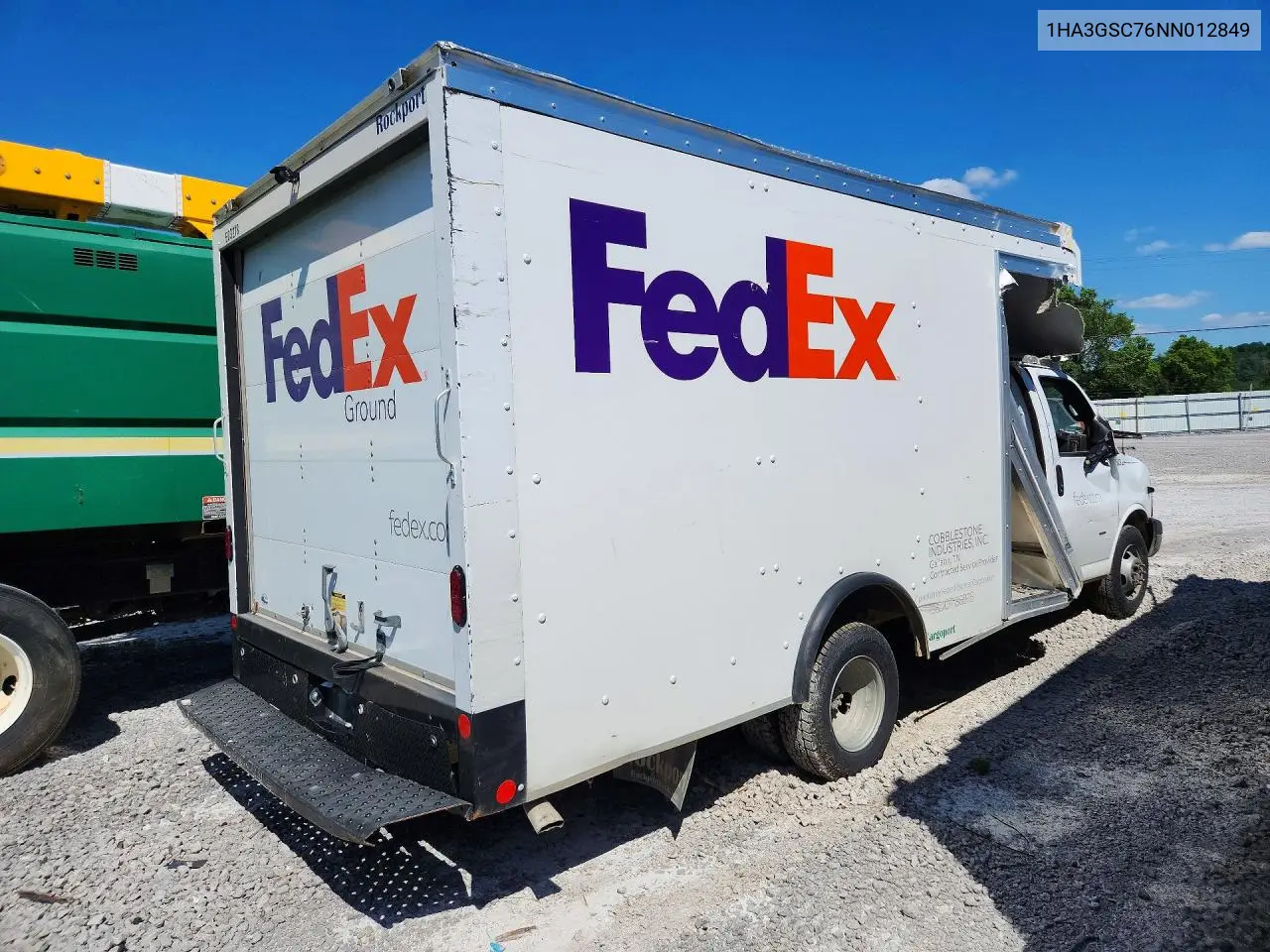 2022 Chevrolet Express Delivery Truck VIN: 1HA3GSC76NN012849 Lot: 55797416