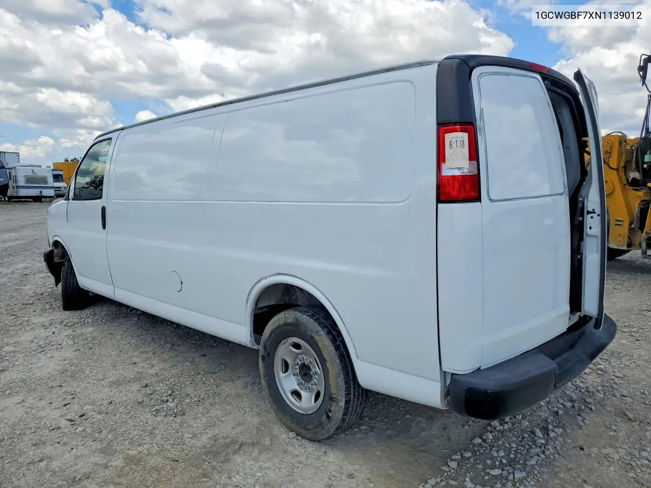 2022 Chevrolet Express G2500 VIN: 1GCWGBF7XN1139012 Lot: 60128896