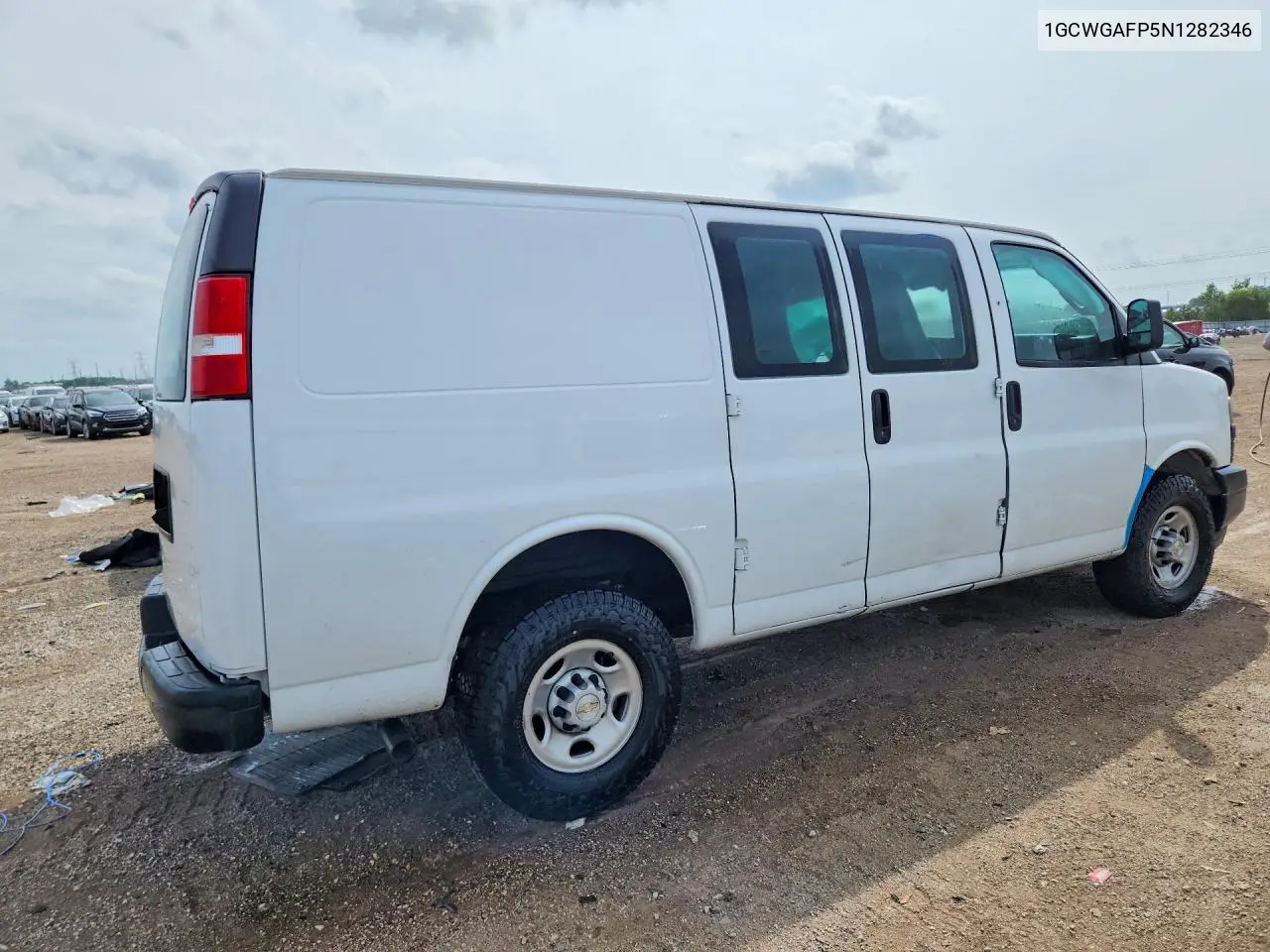 2022 Chevrolet Express 2500 Cargo Delivery Van VIN: 1GCWGAFP5N1282346 Lot: 60240486