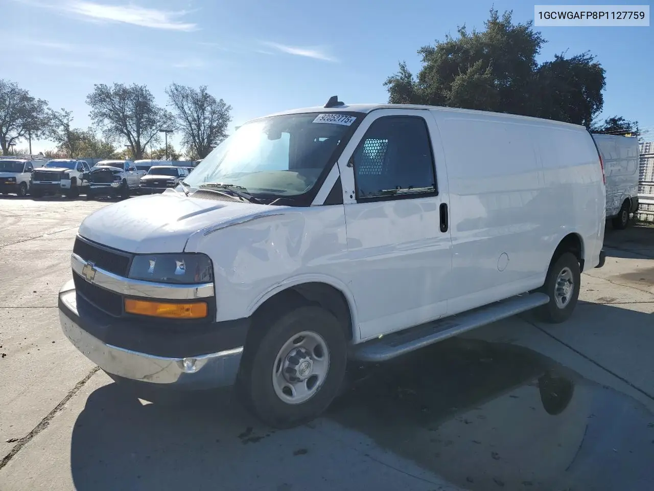 1GCWGAFP8P1127759 2023 Chevy Express 2500 Cargo - R & D - Pri Fleet
