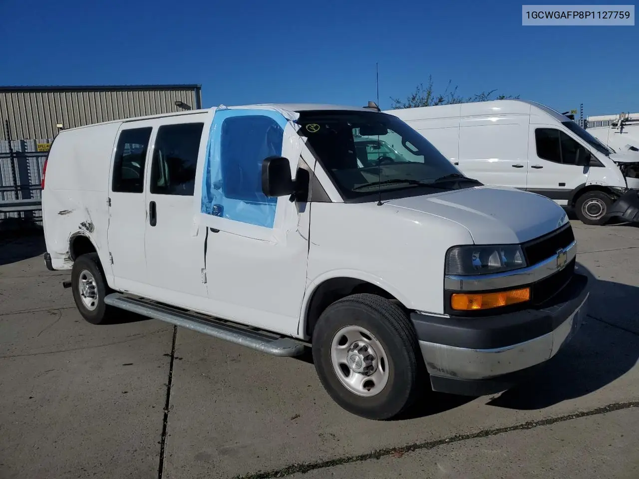 1GCWGAFP8P1127759 2023 Chevy Express 2500 Cargo - R & D - Pri Fleet