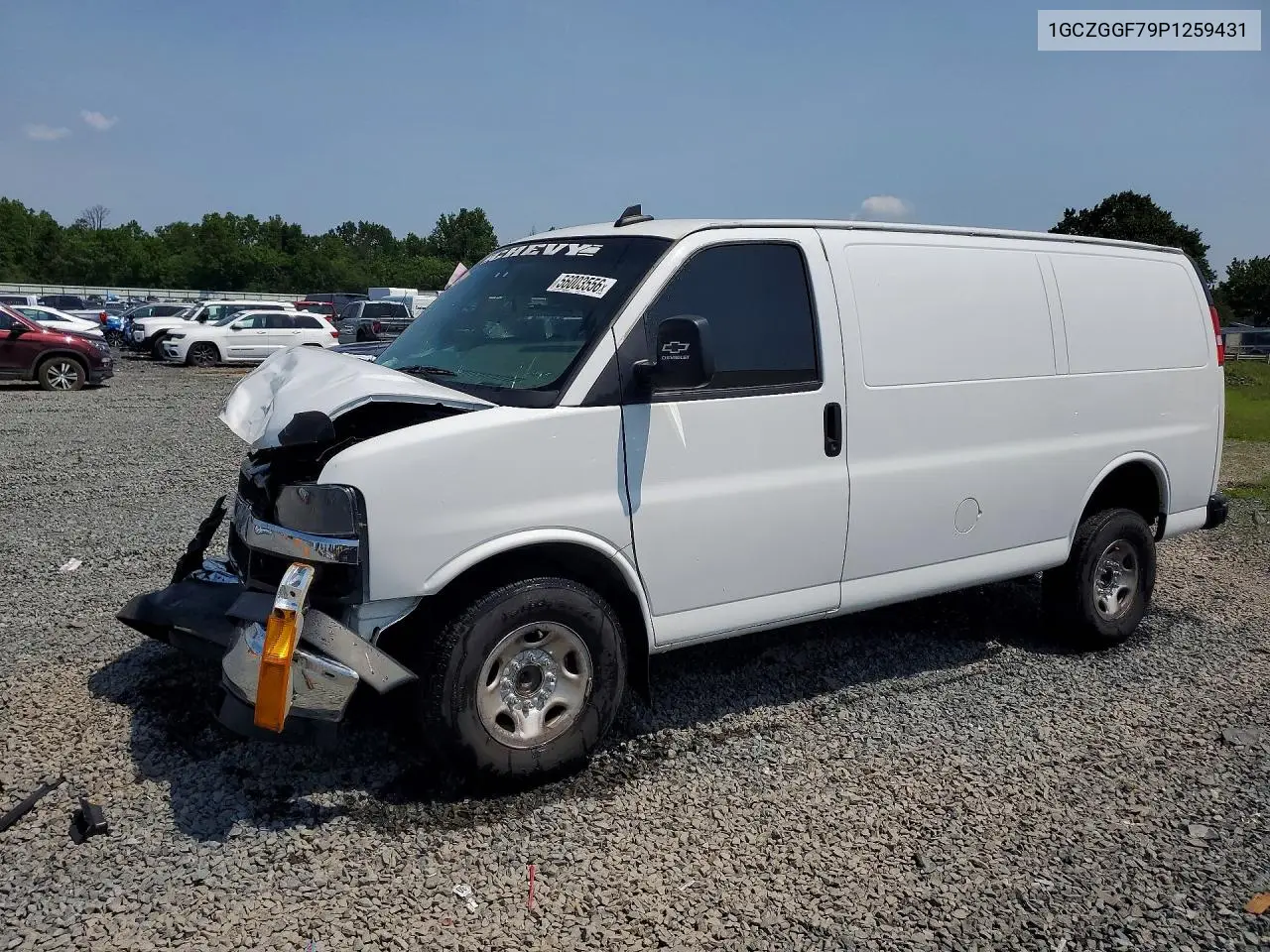 2023 Chevrolet Express G3500 VIN: 1GCZGGF79P1259431 Lot: 56003556