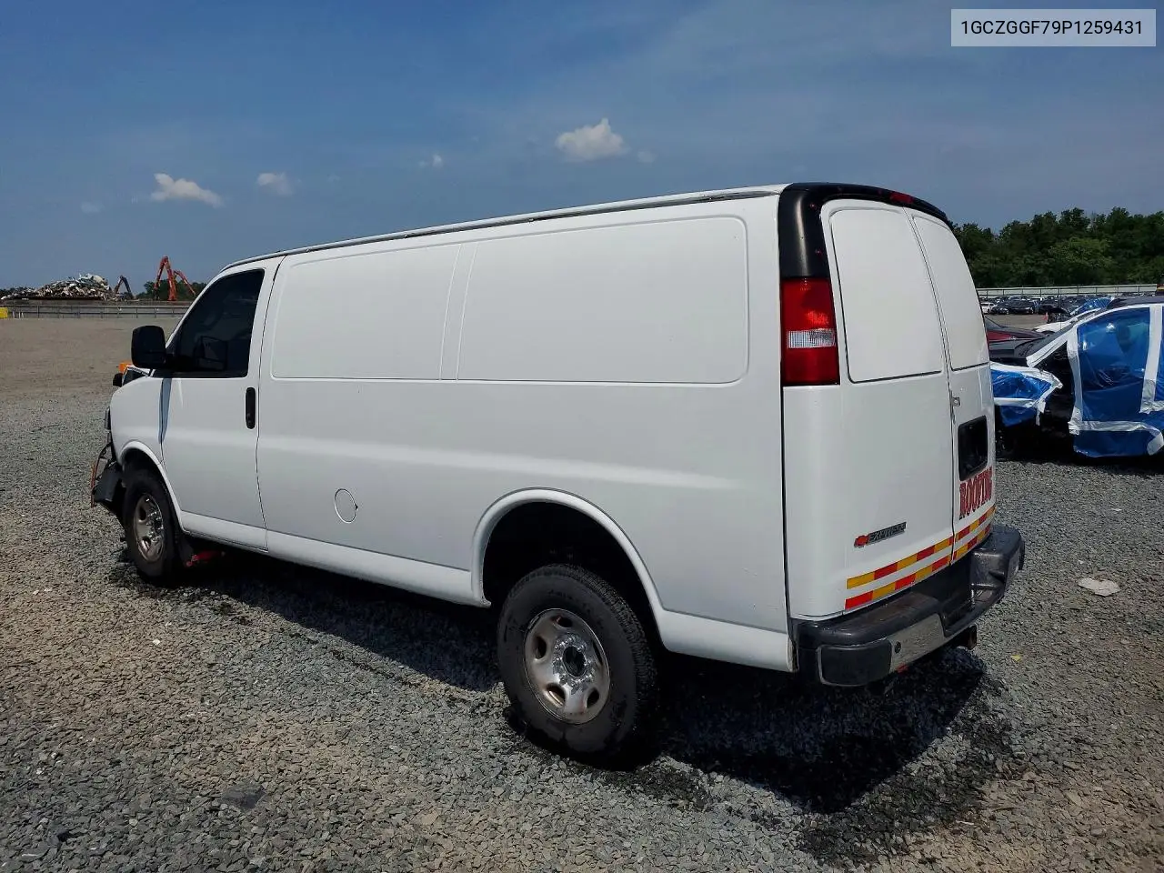 2023 Chevrolet Express G3500 VIN: 1GCZGGF79P1259431 Lot: 56003556