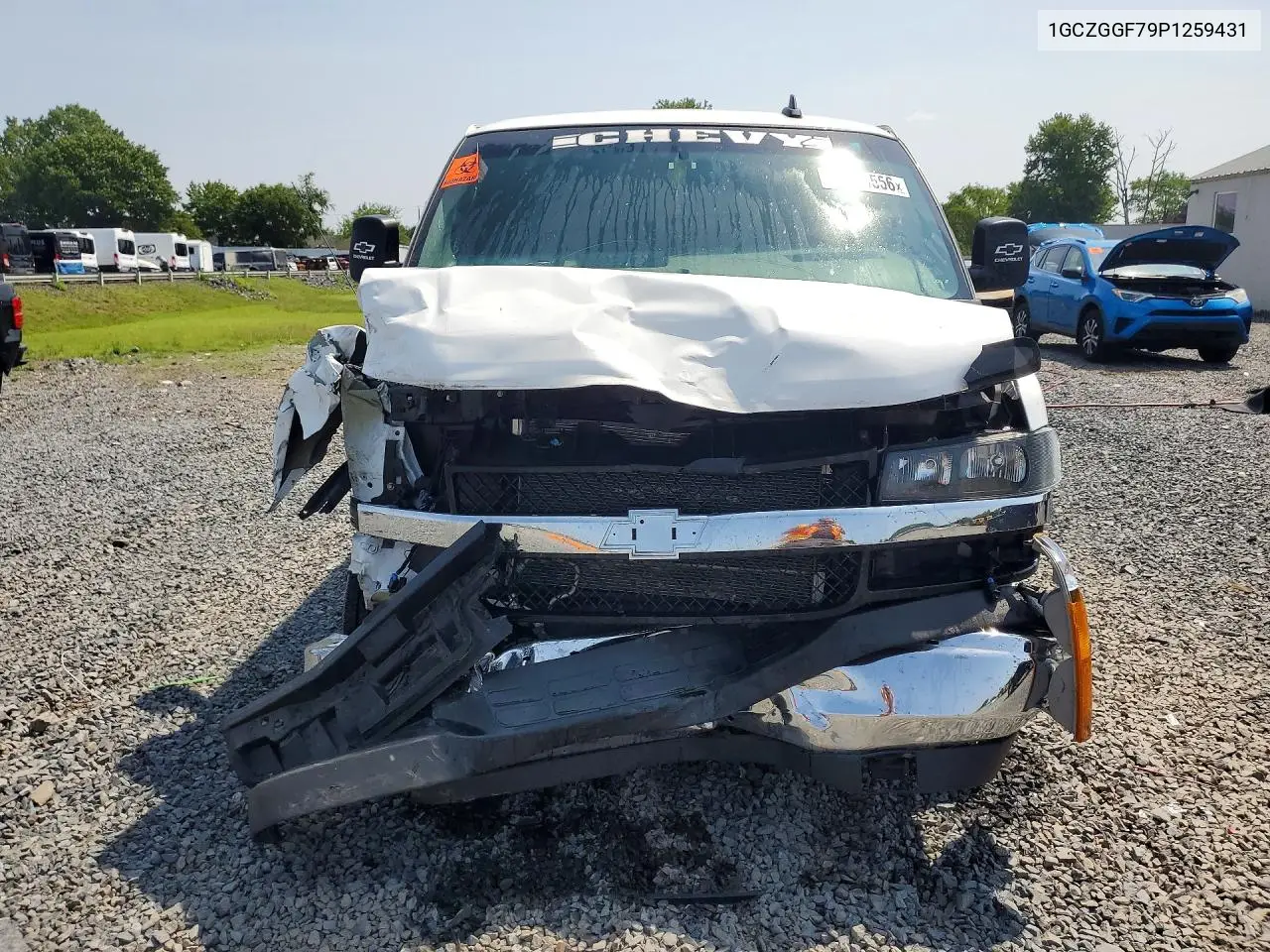 2023 Chevrolet Express G3500 VIN: 1GCZGGF79P1259431 Lot: 56003556