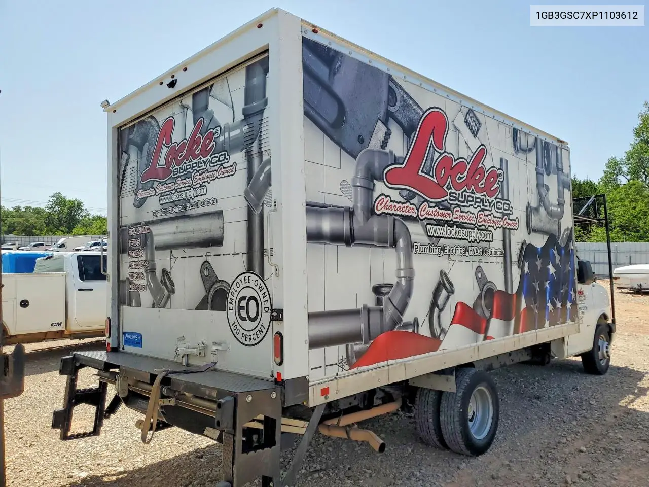 2023 Chevrolet Express Box Truck VIN: 1GB3GSC7XP1103612 Lot: 58750306