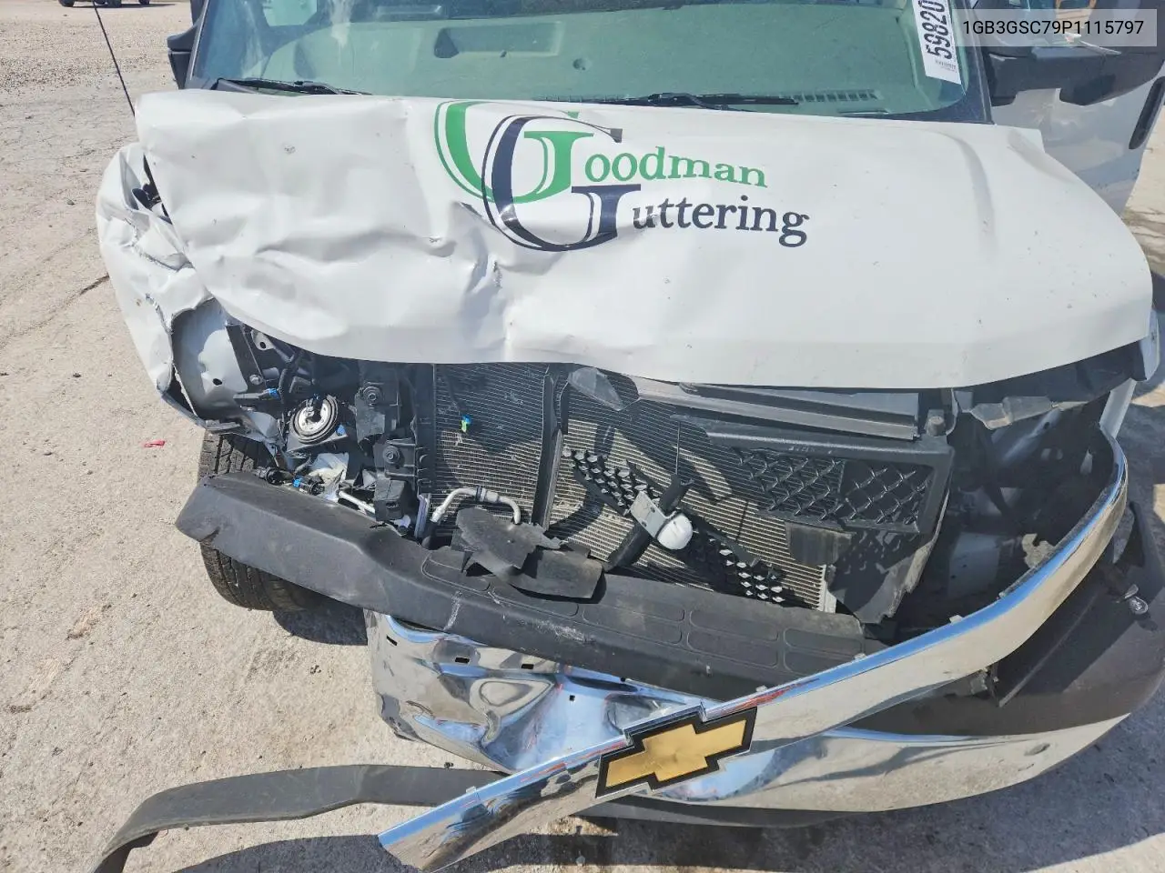 2023 Chevrolet Express G3500 VIN: 1GB3GSC79P1115797 Lot: 59820786