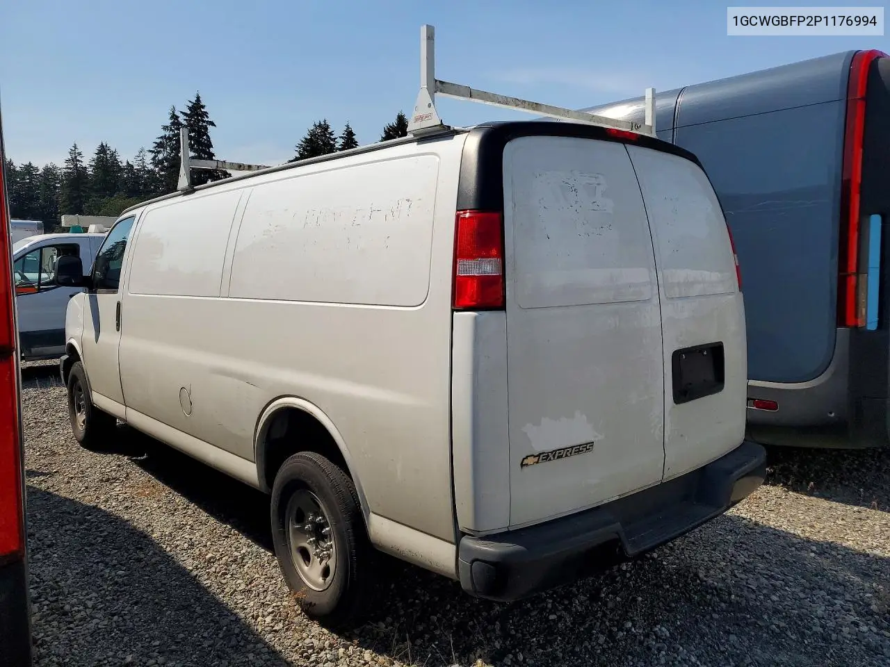 2023 Chev Express G3 VIN: 1GCWGBFP2P1176994 Lot: 60386476