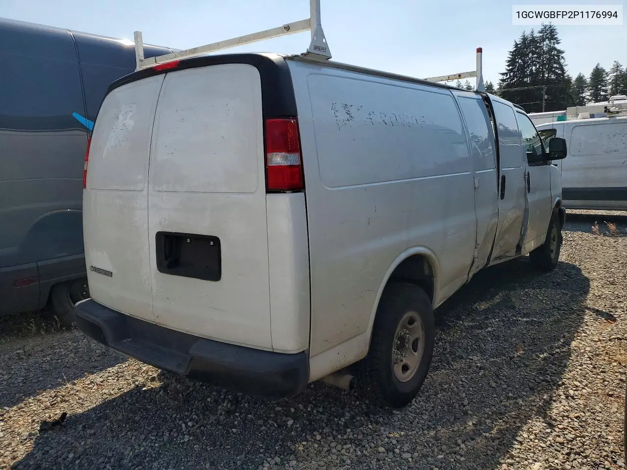 2023 Chev Express G3 VIN: 1GCWGBFP2P1176994 Lot: 60386476