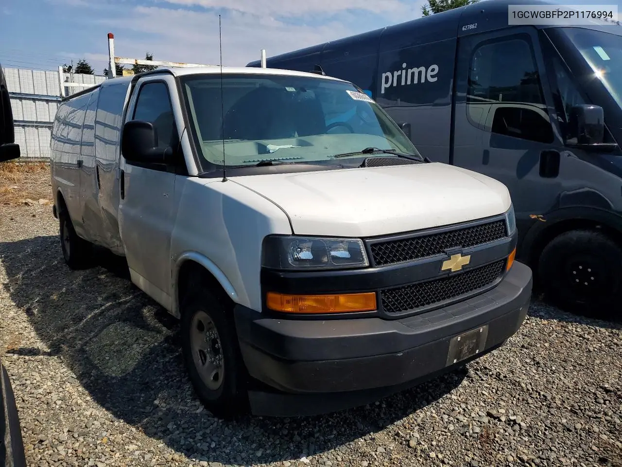 2023 Chev Express G3 VIN: 1GCWGBFP2P1176994 Lot: 60386476