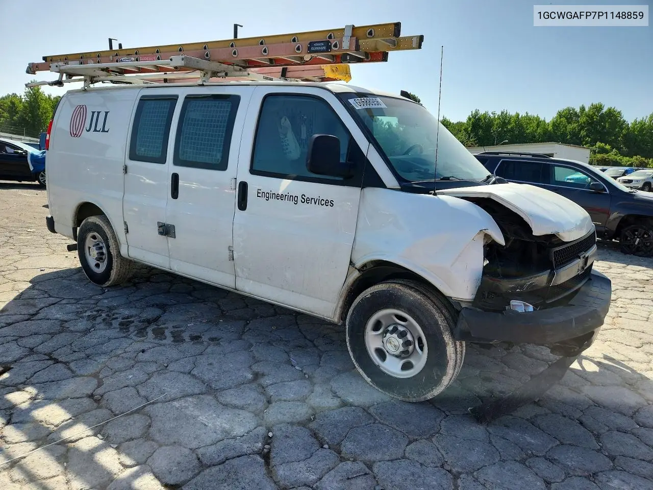 2023 Chevrolet Express G2500 VIN: 1GCWGAFP7P1148859 Lot: 60688956
