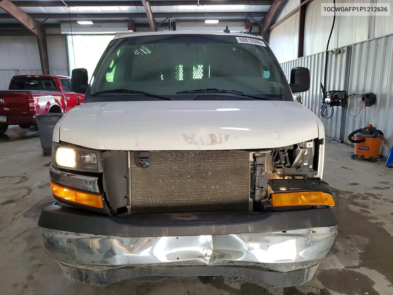 2023 Chevrolet Express 25 VIN: 1GCWGAFP1P1212636 Lot: 60812086
