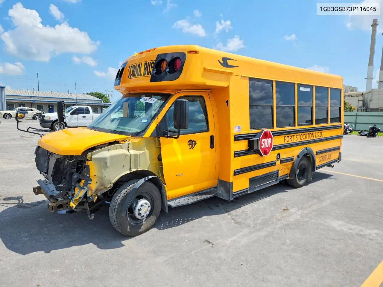 2023 Chevrolet Express VIN: 1GB3GSB73P116045 Lot: 60927146