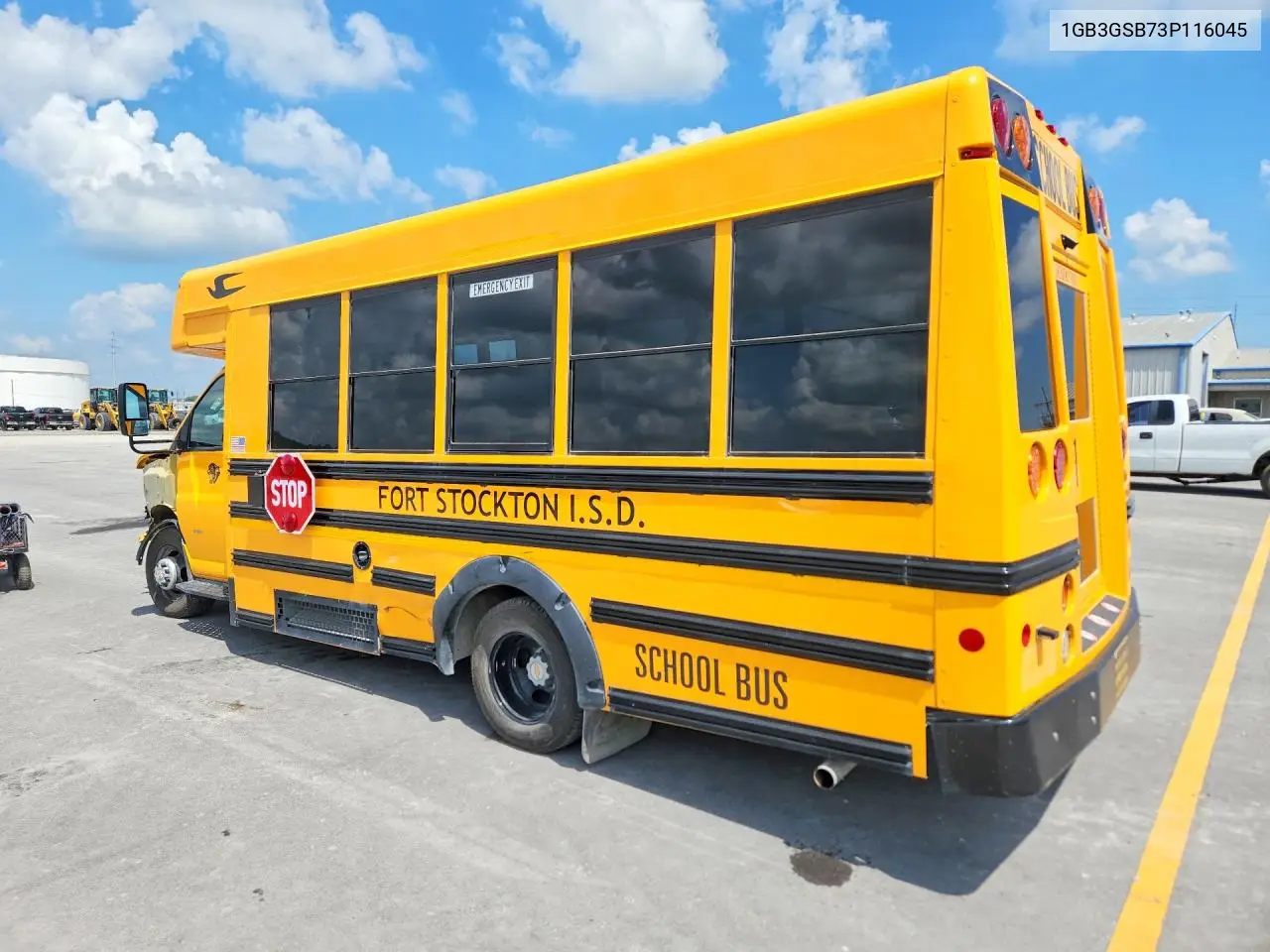 2023 Chevrolet Express VIN: 1GB3GSB73P116045 Lot: 60927146