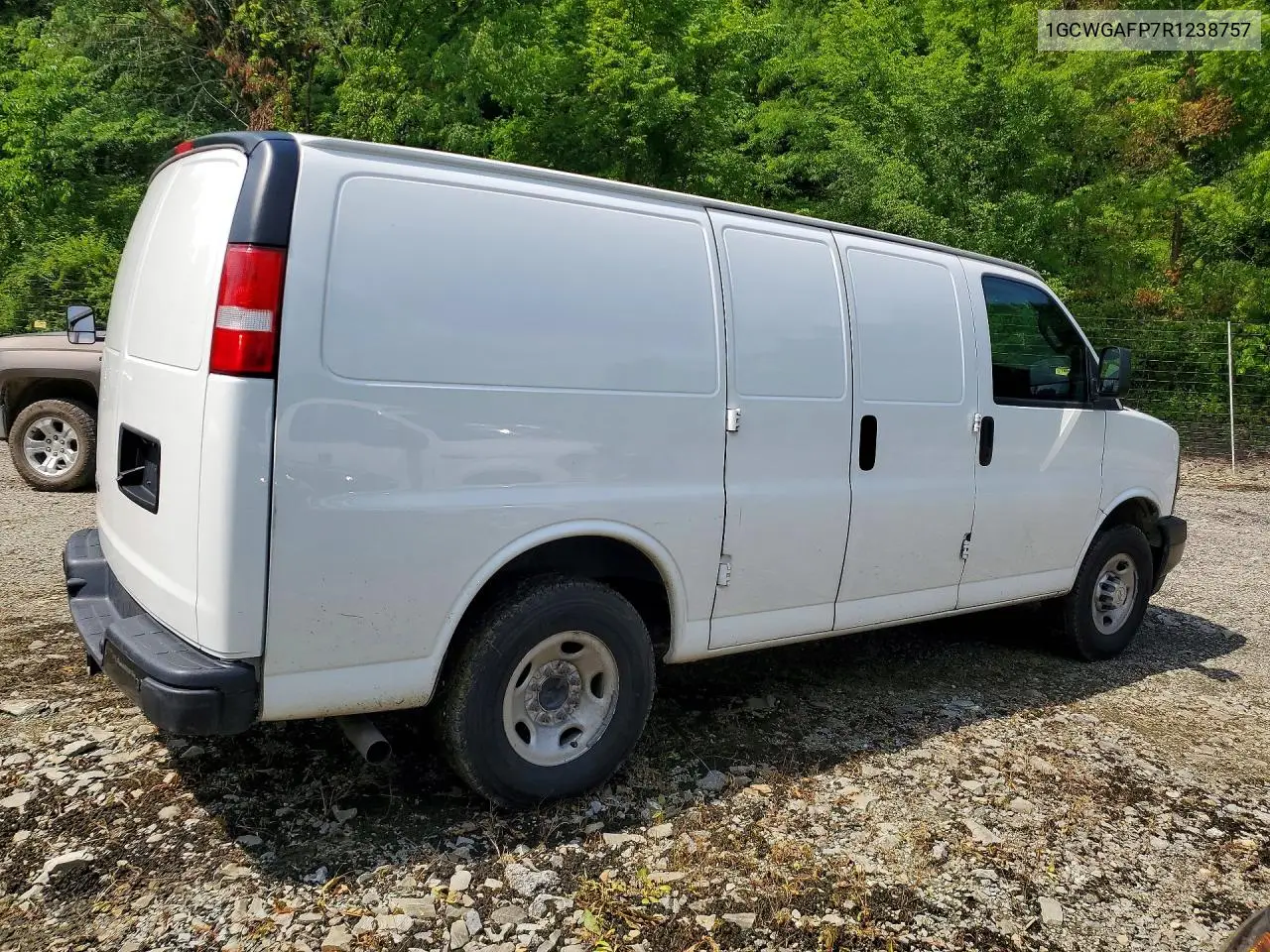 2024 Chevrolet Express 2500 Cargo Delivery Van VIN: 1GCWGAFP7R1238757 Lot: 54596376