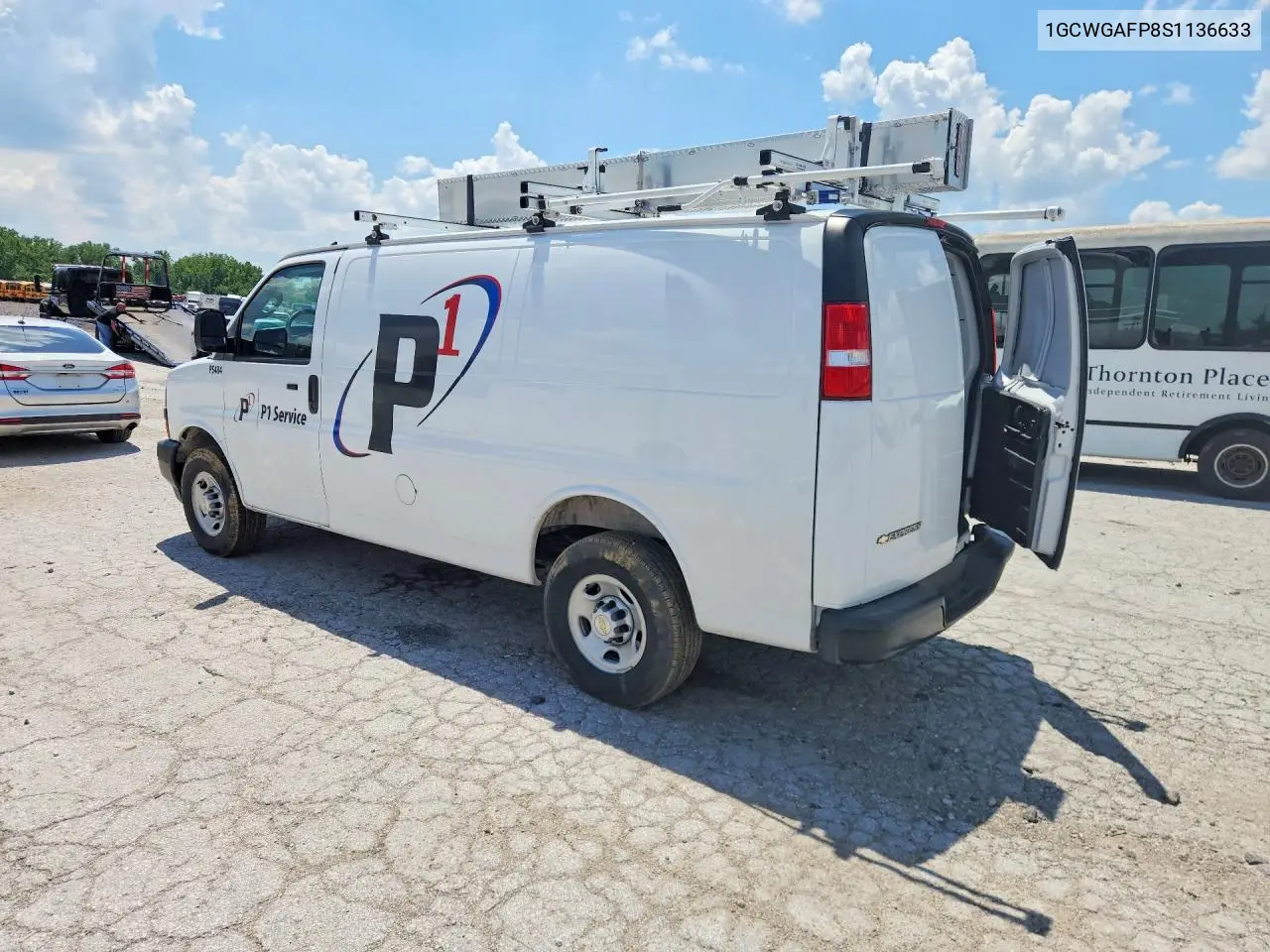 2025 Chevrolet Express G2500 VIN: 1GCWGAFP8S1136633 Lot: 59017276