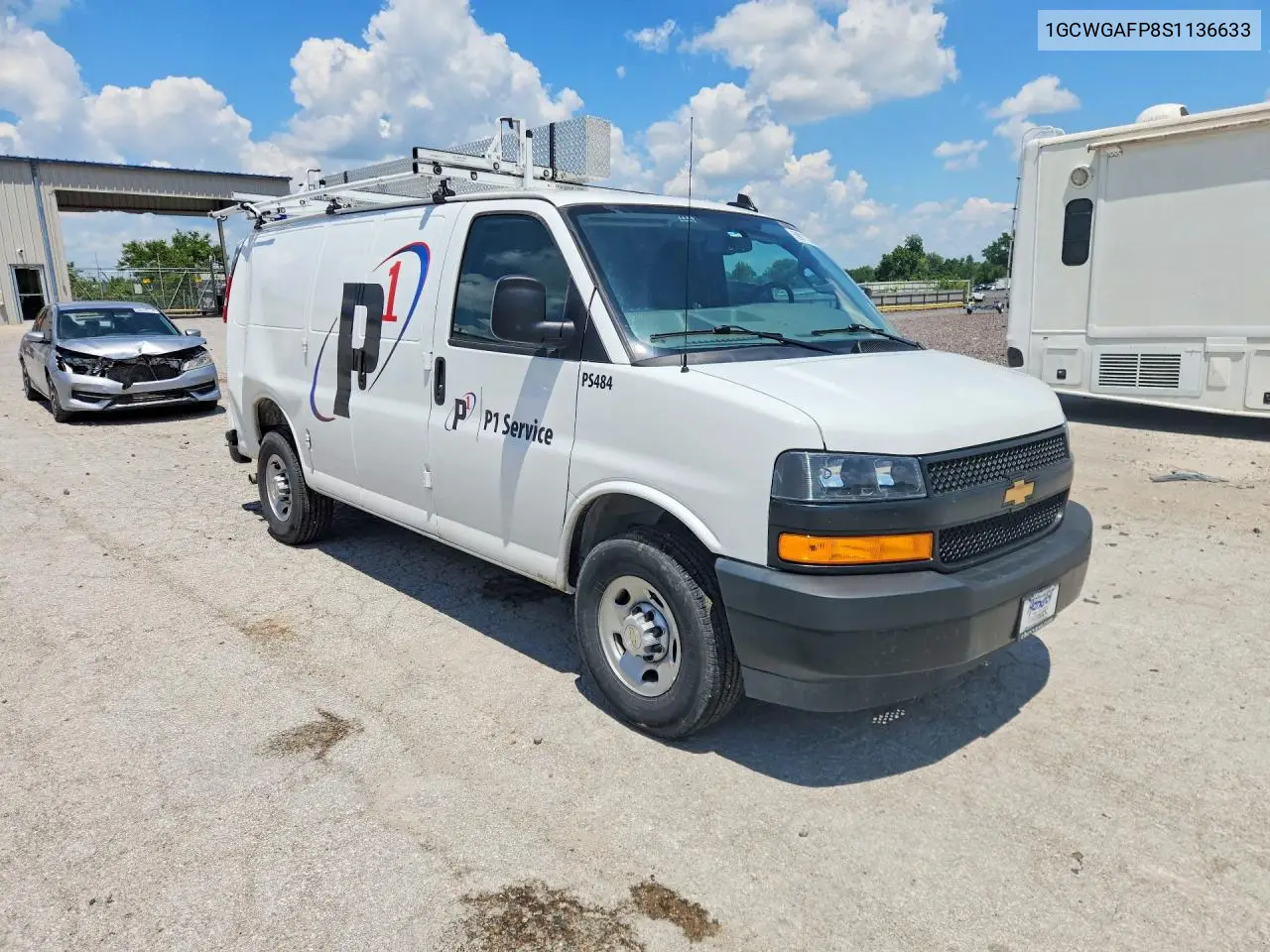 2025 Chevrolet Express G2500 VIN: 1GCWGAFP8S1136633 Lot: 59017276