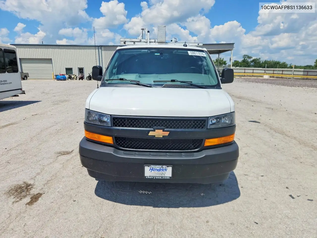 2025 Chevrolet Express G2500 VIN: 1GCWGAFP8S1136633 Lot: 59017276
