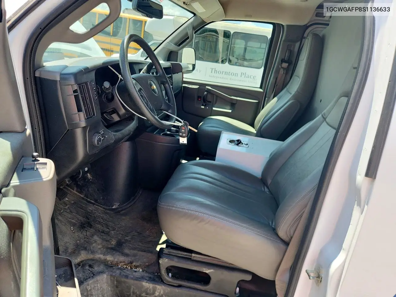 2025 Chevrolet Express G2500 VIN: 1GCWGAFP8S1136633 Lot: 59017276