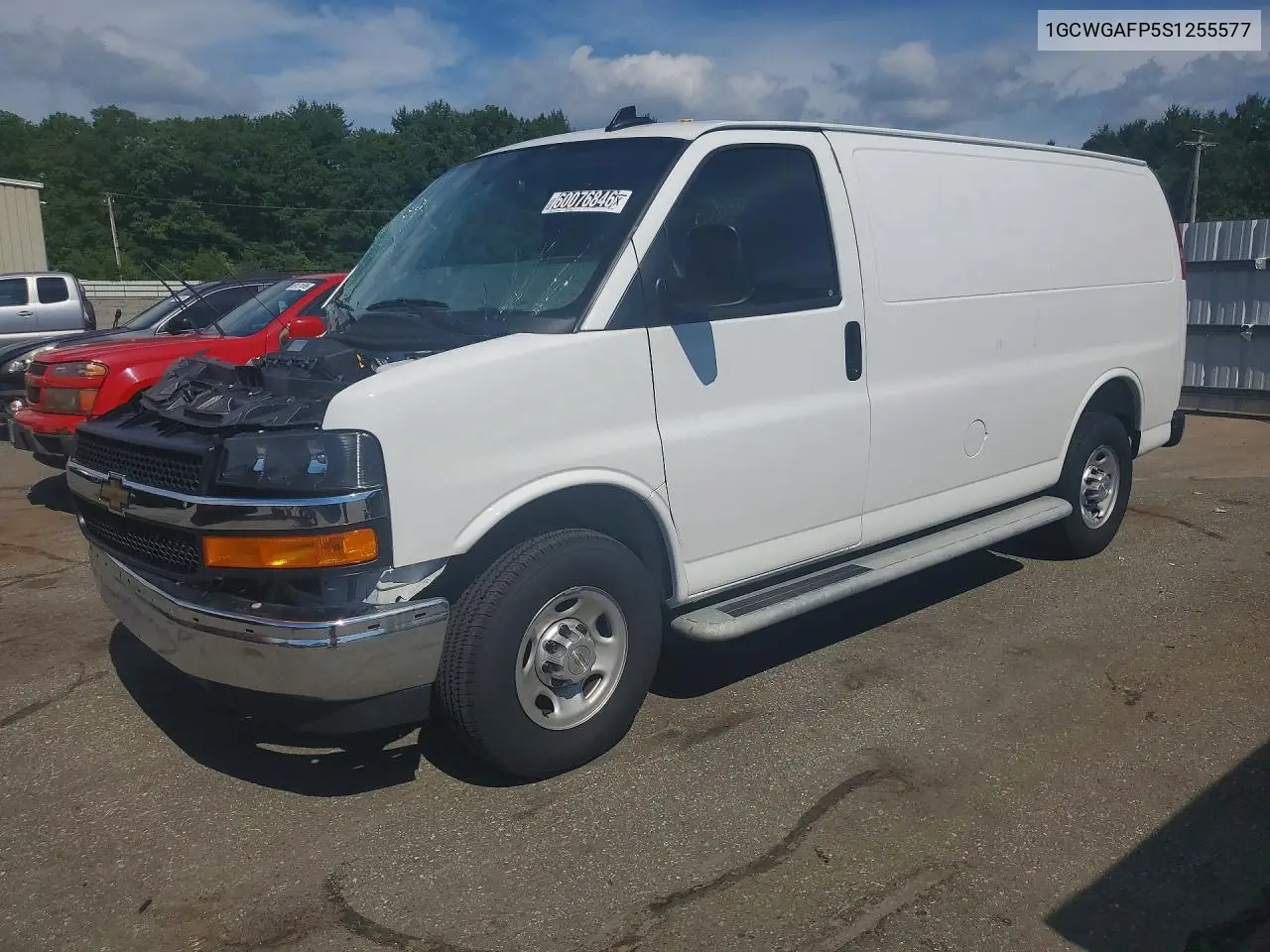 2025 Chevrolet Express G2500 VIN: 1GCWGAFP5S1255577 Lot: 60076846