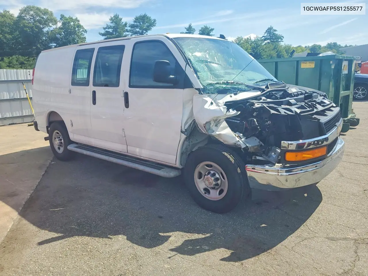 2025 Chevrolet Express G2500 VIN: 1GCWGAFP5S1255577 Lot: 60076846