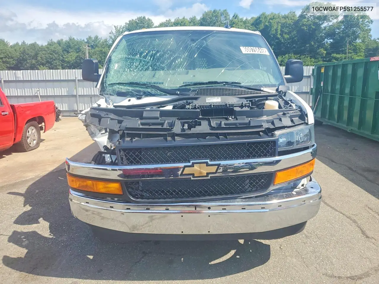 2025 Chevrolet Express G2500 VIN: 1GCWGAFP5S1255577 Lot: 60076846