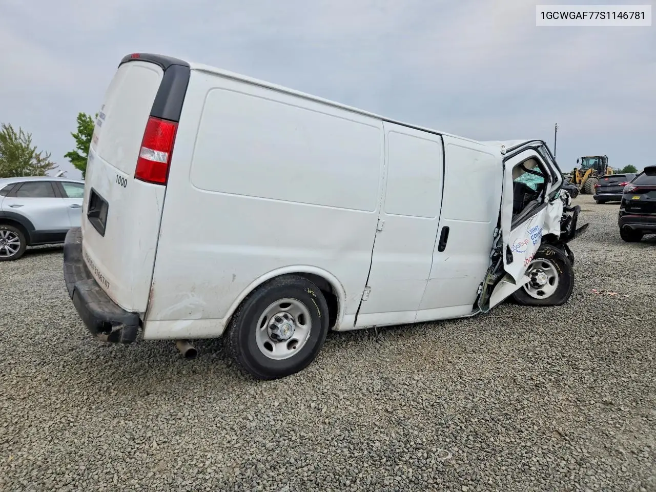 2025 Chevrolet Express G2500 VIN: 1GCWGAF77S1146781 Lot: 60948756